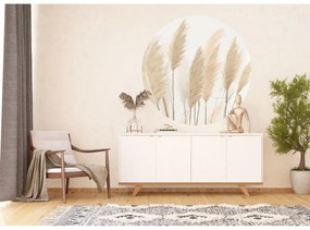 Fototapet circular Pampas 125 x 125 cm, 2 părți
