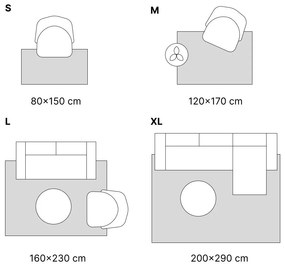 Covor gri țesut manual din lână 80x150 cm Ursule – Villeroy&Boch