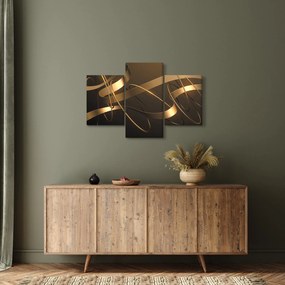 Tablou - Panglici de bronz (90x60 cm)