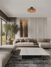 Plafoniera LED design modern POLIFEMO maro, 40cm