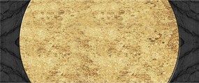 Tablou - Structura de aur N⁰2 (120x50 cm)
