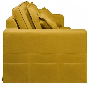 Canapea galbenă 196 cm Nora – Ropez