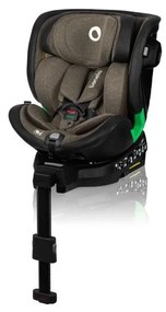 Lionelo HARMONY i-Size 40-150 cm scaun auto rotativ negru/olive cu bază