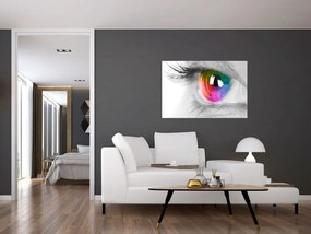 Tablou - Iris din ochi (90x60 cm)