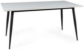 Masa Rion alb/negru L160xl90 cm