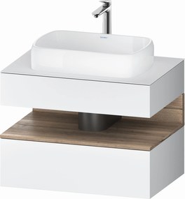 Duravit Qatego dulap 80x55x60 cm dulap atârnat sub chiuvetă alb-stejar QA4730055180010