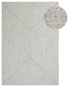 Covor alb/bej de exterior 150x80 cm - NORTHRUGS