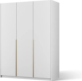 Dulap Bregma III Hinged – 148x58x204 cm – Alb – Bregma III Hinged Dulap – Varianta 1
