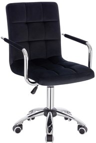 HC1015KP Scaun Neagră Catifea