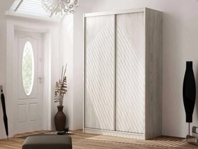 Dulap de haine Karoly (craft alb) . 1055435