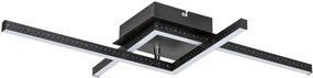 Plafoniera LED design modern Casimir negru