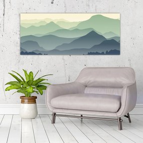 Tablou - Muntele Pădure (120x50 cm)