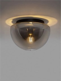 Plafoniera LED design decorativ EBONY Smokey Gray, NVL-9236501