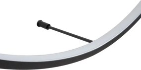 MAXLIGHT W0437 - Plafonieră LED VISUAL pentru baie LED/28W/230V 80 cm IP44 negru