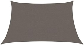 vidaXL Pânză parasolar, antracit, 3/4x2 m, HDPE, 160 g/m²