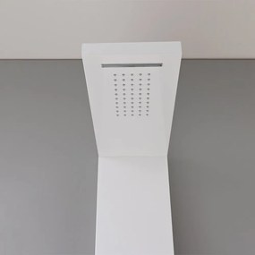 Panou de duș cu hidromasaj Malaga White