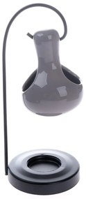 Lampa aromatică suspendată, gri, 9 x 22 cm