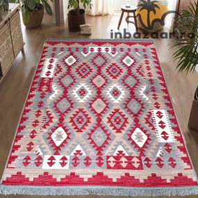 Covor rustic traditional 120x180 cm Gri