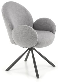 Scaun K498 tapitat gri