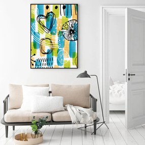 Poster - Abstracție de copii (A4)