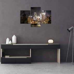 Tablou cu Poarta de pulbere iluminată (90x60 cm)