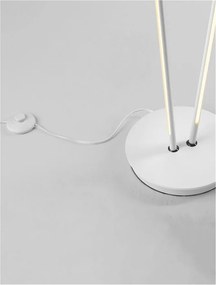 Lampa de podea LED design modern INTEC, alb