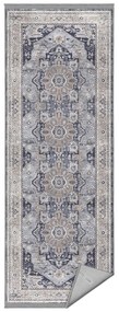 Covor gri de tip traversă 80x200 cm – Mila Home