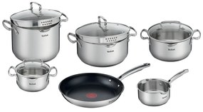 Set vase pentru gătit din inox 10 buc. Duetto+ – Tefal