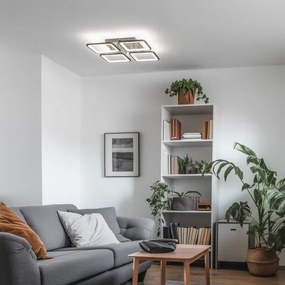 Lustră LED dimabilă aplicată Brilagi SQUARED LED/85W/230V 3000-6500K + telecomandă