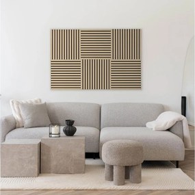 Panouri acustice 2 buc. 52x52 cm Oak – House Nordic