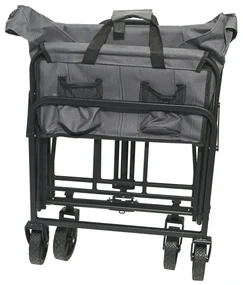 Cattara 13703 Cărucior pliabil pentru campingTrogir Pic colo, 94 x 77 x 54 cm, S