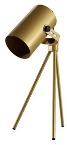 Lampă de masă TUBA 1xE27/24W/230V aurie