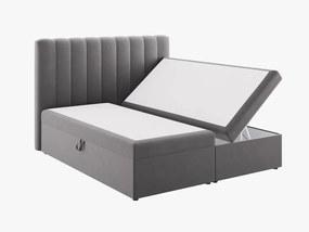 Pat boxspring Kelp 160x200 cm catifea