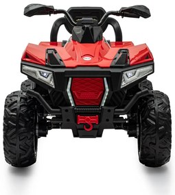 Quad electric Baby Mix Rave 4 x 4, roșu