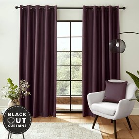 Draperii violet blackout 2 buc. 168x229 cm – Catherine Lansfield