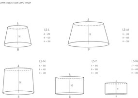 Lampadar personalizabil realizat manual BIBIONE