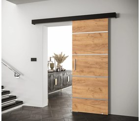 Uși culisante 70 cm Slavdro 4 (craft auriu + negru mat). 1108752