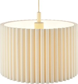 Brilliant - Lampă suspendată pe cablu VELIN 1xE27/20W/230V Ø 35 cm crem