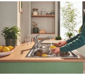 GROHE 31685000 - Baterie pentru chiuvetă STARTECO, crom lucios