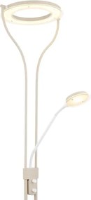 Globo 59038SAD - Lampă de podea LED reglabilă EBRO LED/20W/230V + LED/4W 3000K