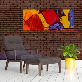 Tablou cu abstracție (120x50 cm)