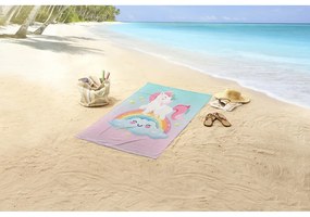 Prosop de plajă din catifea pentru copii 75x150 cm Sweety – Good Morning