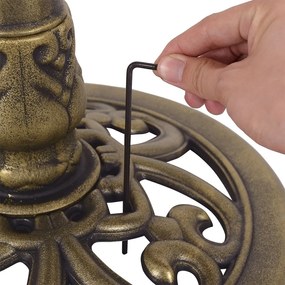 Adăpătoare din plastic pentru păsări, culoare bronz