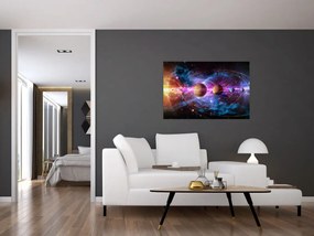 Tablou - Sistemul solar (90x60 cm)