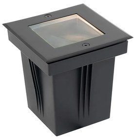 Spot modern de sol negru reglabil IP65 - Oneon