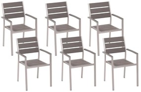 Set scaune 4 buc. Vero (gri). 1011463