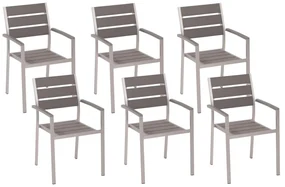 Set scaune 4 buc. Vero (gri). 1011463