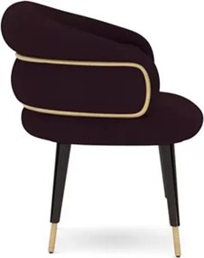 Scaun lemn masiv Viera dining, 60 × 65 × 78 cm