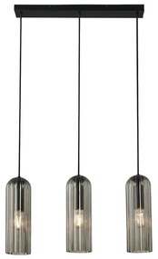 Lustra suspendata design nordic Miella 3L fumurie