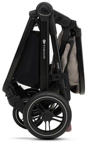Cărucior de copii combinat 3 în 1 KINDERKRAFT ESME Sand beige + scaun auto MINK PRO